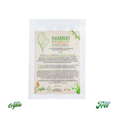 Bamboo-Maschera-organica-in-tessuto-Biologica-Naturessere-bio-cosmetici-naturali-biologici-certificati-bioplastica-plastic-free-zero-waste-organic-skin-care